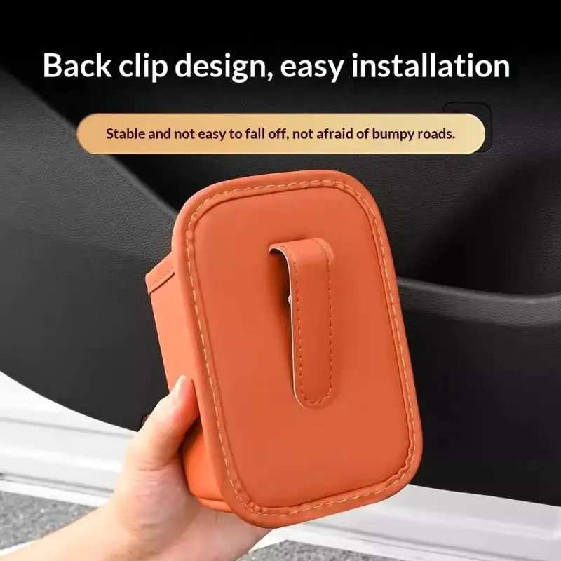 Auto-Getränkehalter mit Rücksitz-Clip Multifunktionaler Auto-Organizer für bequeme Aufbewahrung von Bechern und Flaschen – Detail 3