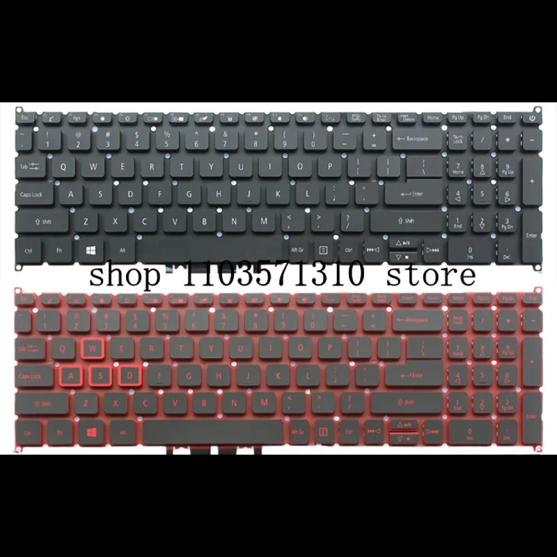 

US laptop keyboard for Acer Spin 5 SP515-51/SP515-51N/SP515-51GN Nitro NP515-51 N17W1