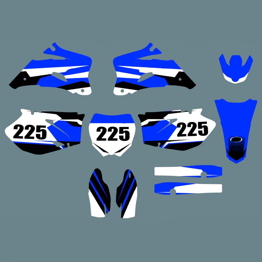 

sticker kit FOR YAMAHA YZF250 FOR YZF450 2006 2007 2008 2009 background decoration applique