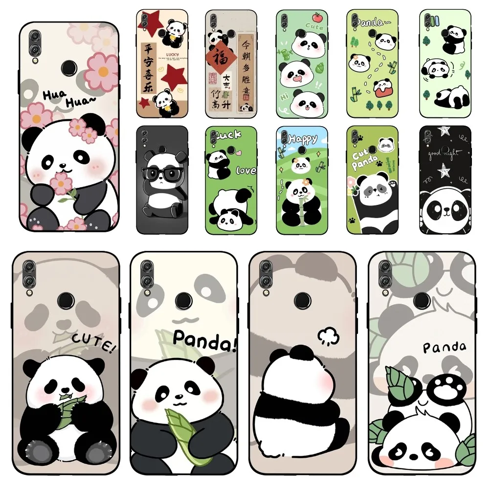 Panda Phone Case For Huawei Honor 10 lite 9 20 7A pro 9X pro 30 pro 50 pro 60 pro 70 pro plus