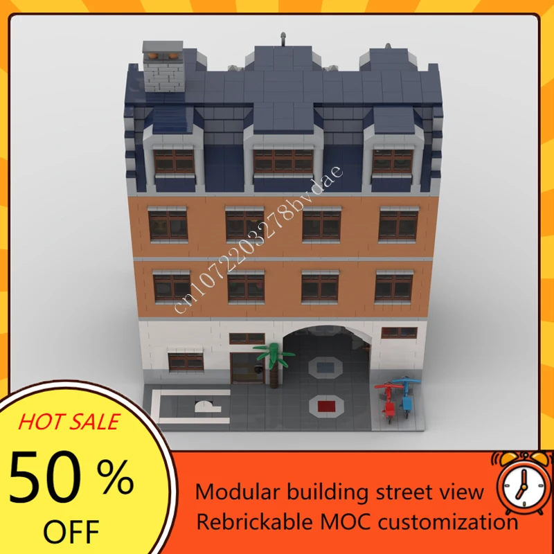 3954PCS Oude Stad Apotheek Modulaire MOC Creatieve street view Model Bouwstenen Architectuur DIY Onderwijs Assemblage Model Geschenken