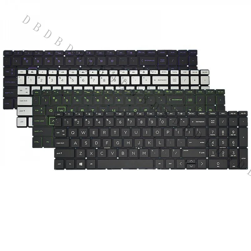 AA+New US English Laptop Keyboard Replacement For HP 15-DA 15-DB 15-DX 15Q-DS 15-CX TPN-C135 TPN-C136 Notebook
