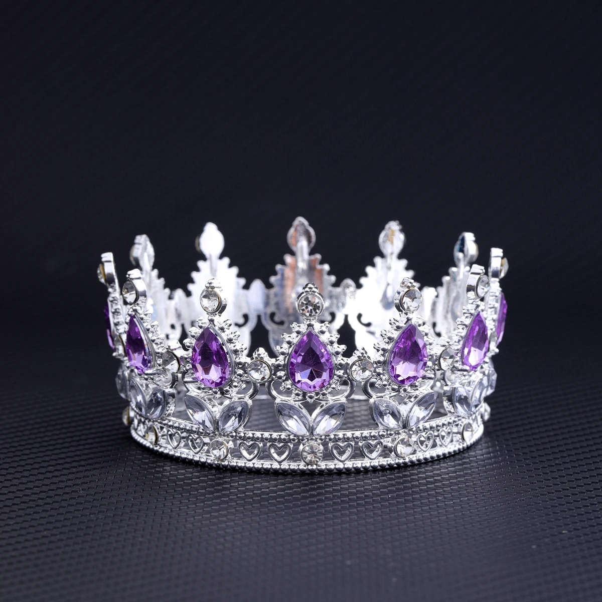 Crystal Rhinestone Tiaras and Crowns Multi Colors Queen Princess Crown Diadems Wedding Party Hair Accessories Girls Head Jewelry