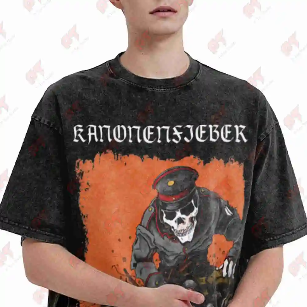 Cannon Fever Weapons Brotherhood Vintage Washed Tee Pure Cotton T-Shirt