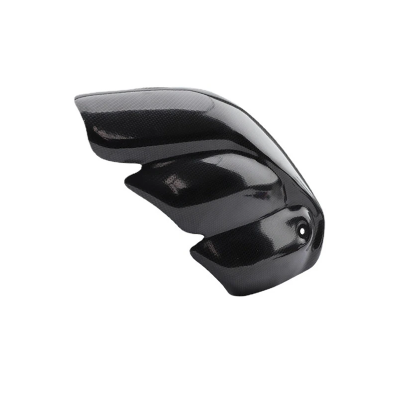 Imagem -03 - Carbon Fiber Exhaust Pipe Cover Motocicleta Exhaust Pipe Cover para mv Agusta f3 Brutale 675800