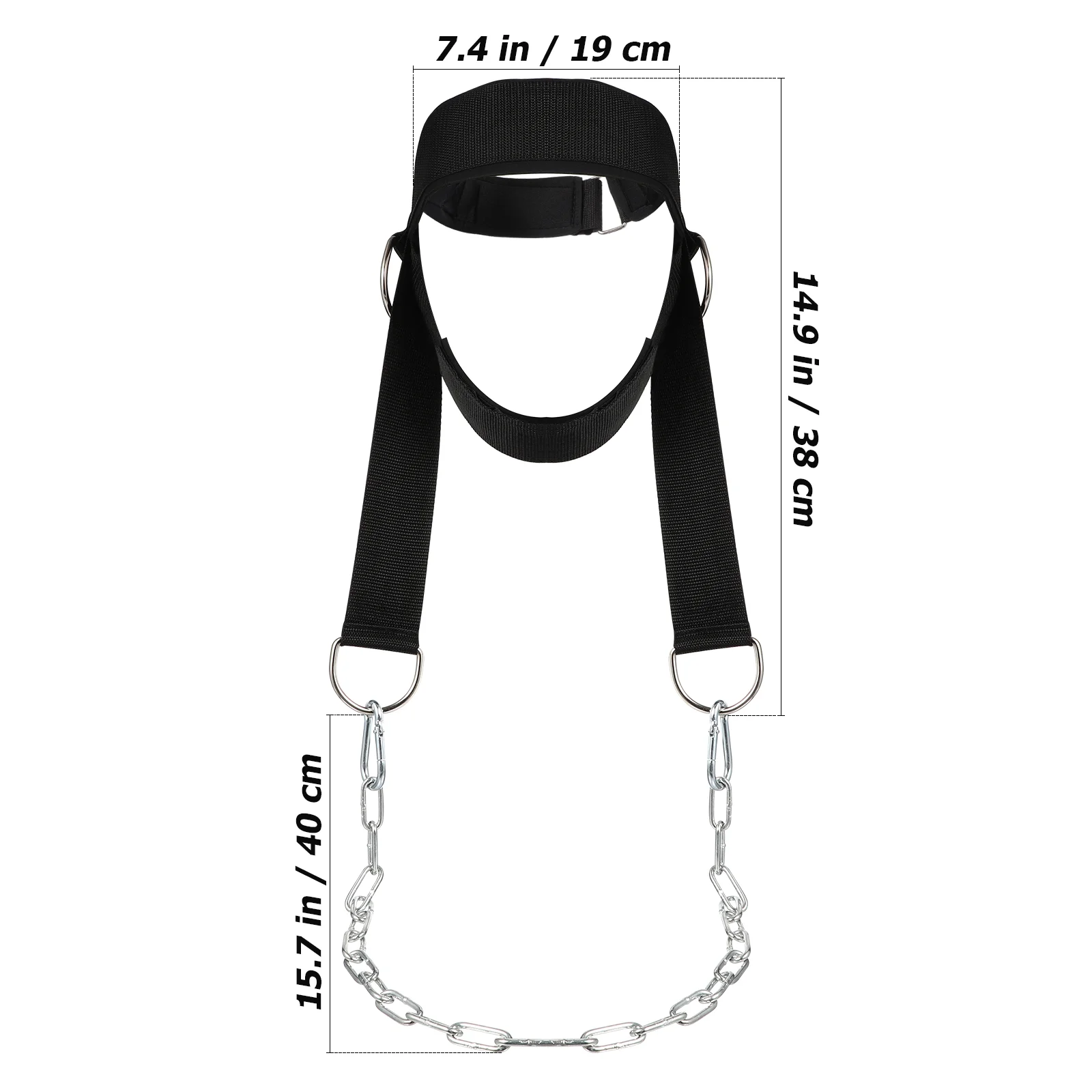 Durable Head Neck Trainer With Neoprene Padding Fitness Equipment Sports Harness Shoulder Weight Training Cap Body Building