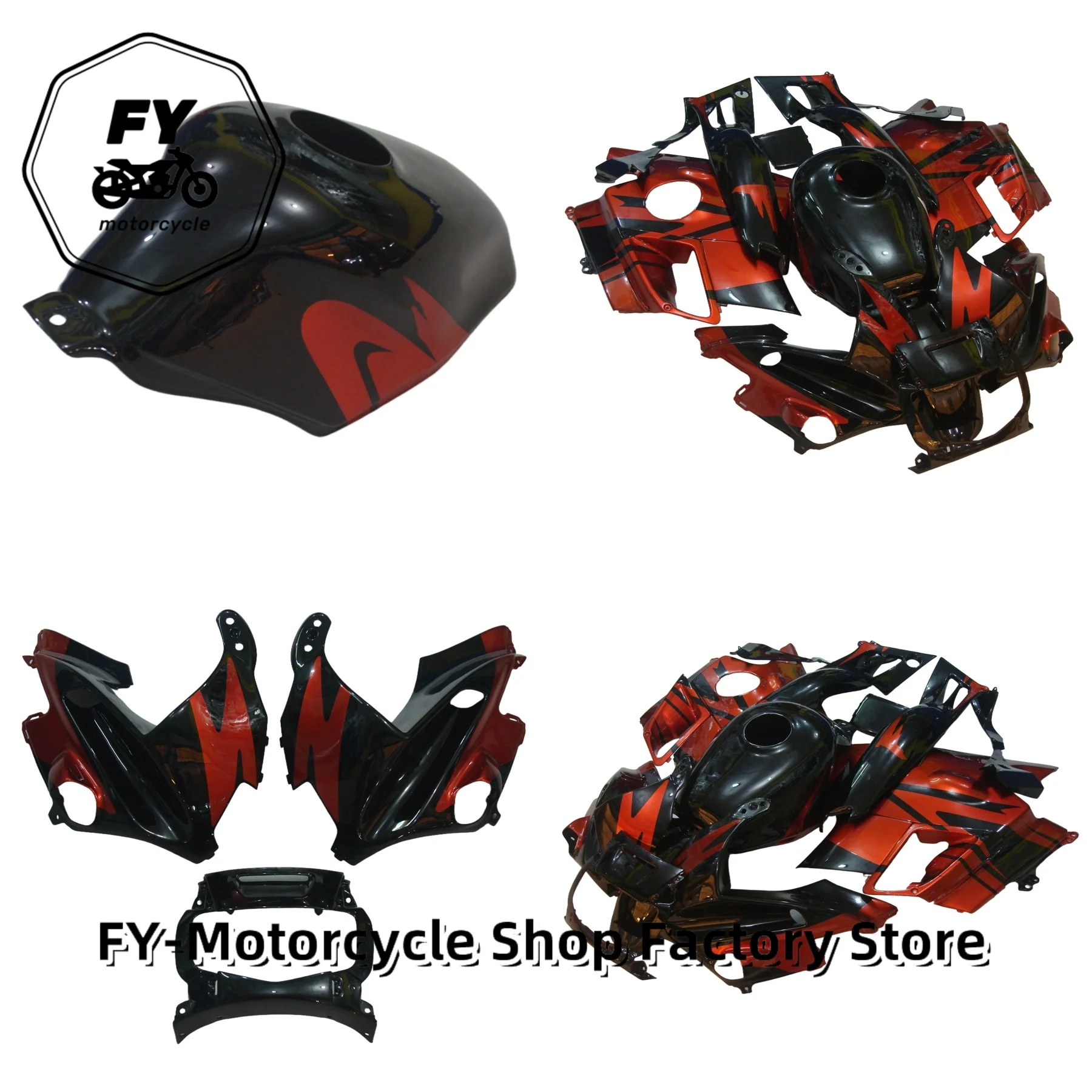 Motorcycle Full Fairing Kit For Honda CBR600F2 1991 1992 1993 1994 ABS Complete Bodywork Set CBR 600 F2 Full Fairings