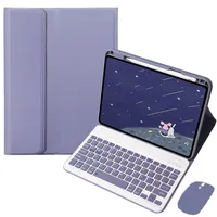 Teclado para Xiaomi Poco Pad, Funda para teclado de tabletas de 12,1 pulgadas con ranura para lápiz, Funda con soporte para Redmi Pad Pro, Funda de 12,1 pulgadas
