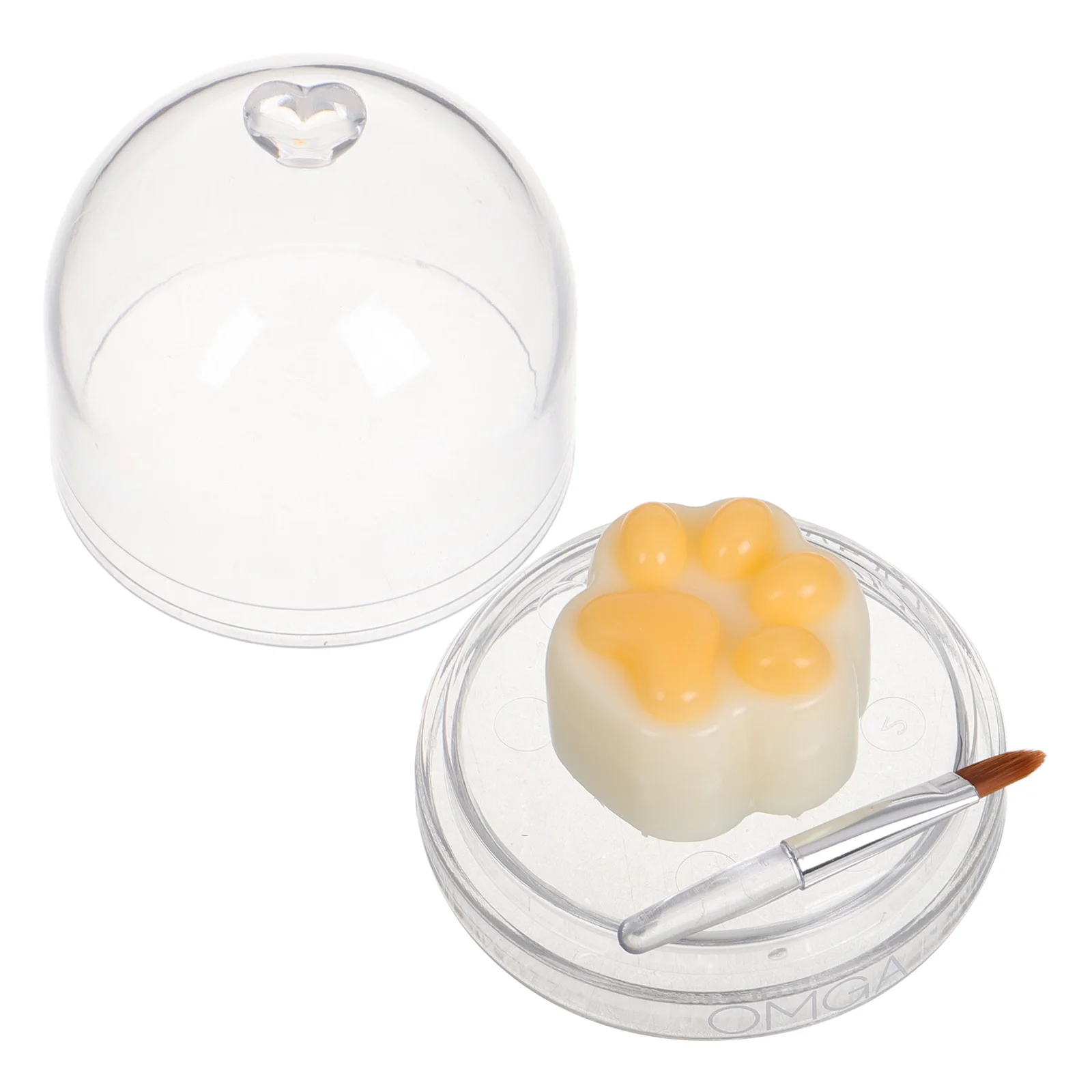 Balsam do ust zmieniający kolor w kształcie kociej łapki, nawilżająca pomadka, błyszczyk nawilżający, długotrwały, odżywiający suche usta, jesień-zima