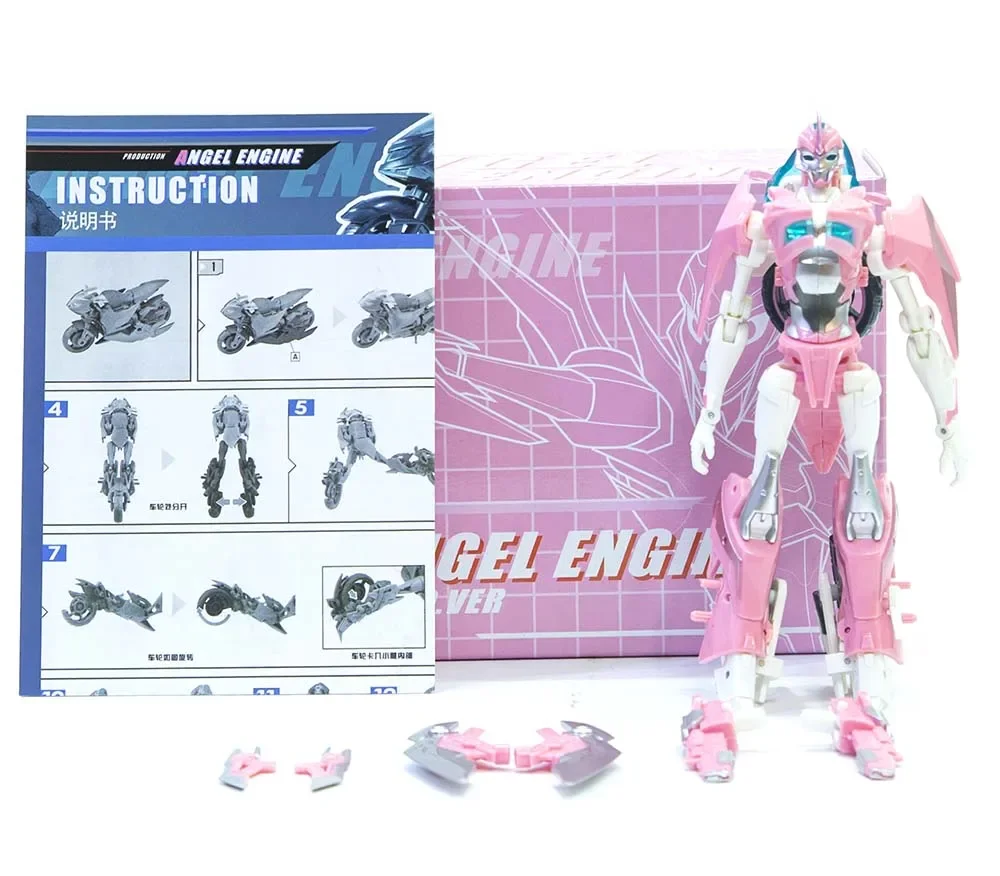 In Stock New Transforming Robot Toy APC s Apache APC-005 Angel Engine Arcee Action Figure  Birthday Gift