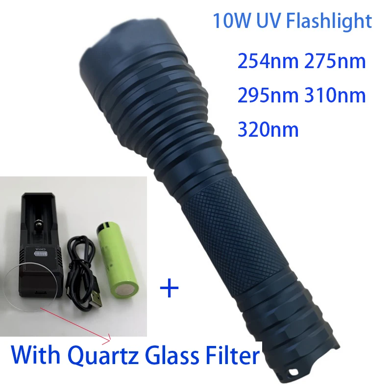 lampe-torche-a-led-uvc-10w-254nm-275nm-295nm-310nm-340nm-sw-a-ondes-courtes-pour-verification-des-pierres-minerales-sterilisation-lumiere-ultraviolette