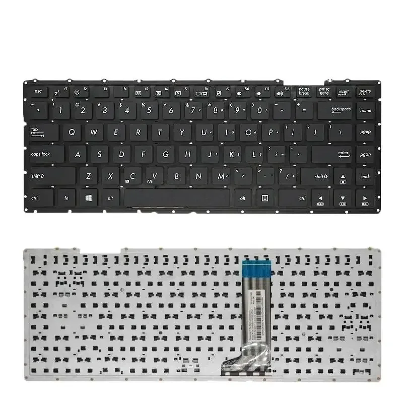 Wyoresy مناسبة لـ Asus x451 w419l w409l x403m A455 y483l f455l لوحة مفاتيح الكمبيوتر المحمول XMSJ TN