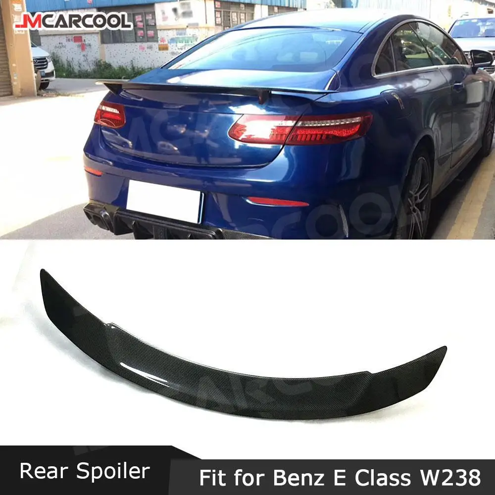 Carbon Fiber Car Rear Trunk Boot Spoiler Lip Wings for Mercedes Benz W238 E250 E300 E350 Coupe 2 Door 2017 2018 2019