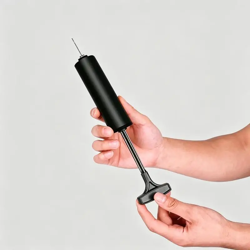 Easy Operation Handheld Ball Pump with Needle Universal for Soccer Volleyball Basketball Daily Inflation Needs