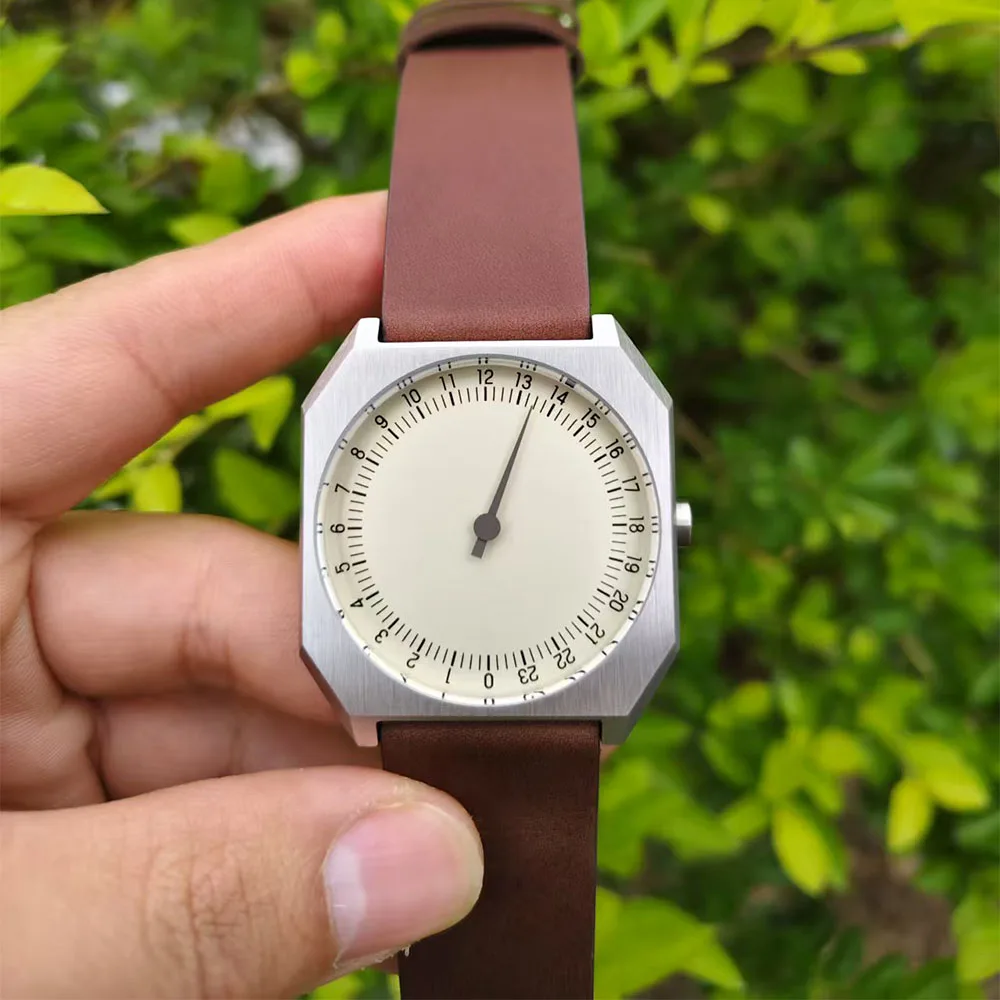 

Подлинные немецкие часы SKU с одной рукой, минималистичный дизайн Bauhaus, стерильный циферблат, модные часы для пар