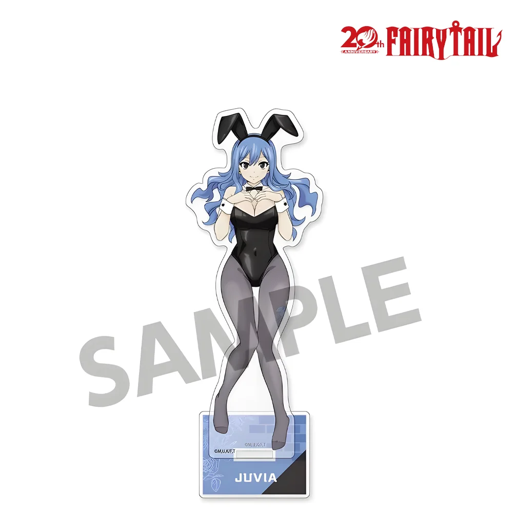 Fairy Tail 20th Anniversary Juvia Lockser Acrylic Stand Figure 15cm Desk Decoration Anime Collectible Model Toy Key Chain for Fa view 3