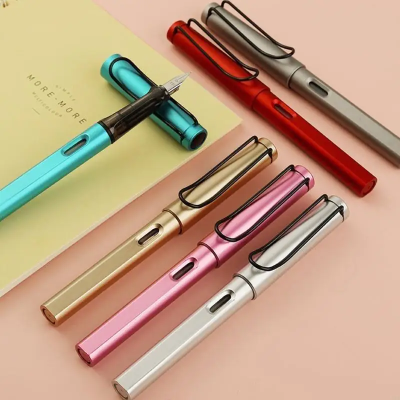 

652F 5PCS/Pack Replacement Pen Nib 0.38mm/0.5mm Nibs EF/F Straight Pen Tips Office School Home Stationery Repair Accessories