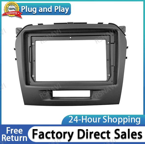 

Установка 9-дюймового автомобильного Радио DVD GPS mp5 пластиковая панель для SUZUKI Vitara 2016 2017 комплект крепления для приборной панели