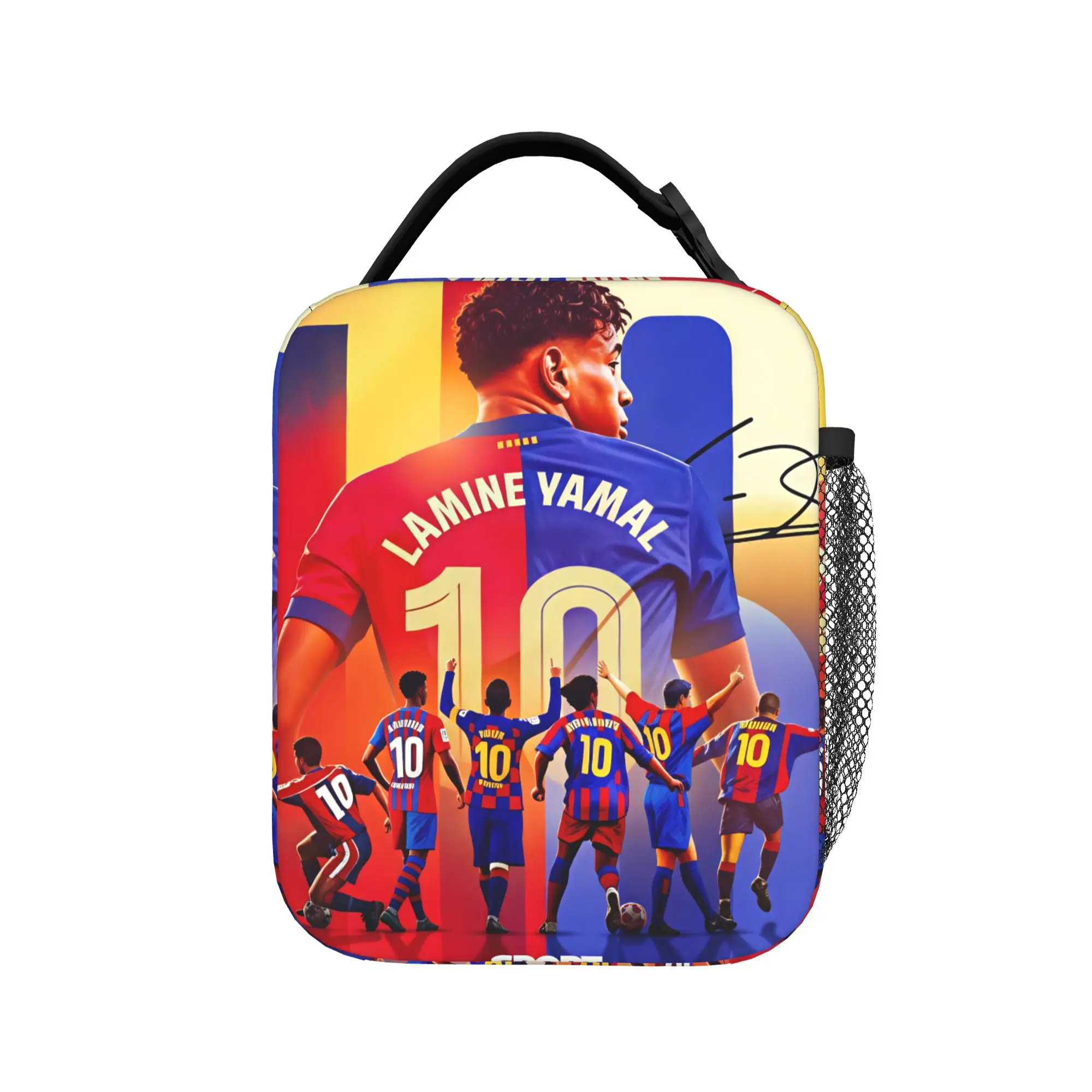 Lamined Y-Yamal Lunch Bag  Portable Lunch Box Child Outdoor Picnic Graphic Cooler Bag Fashion Waterproof Tote Food Bags