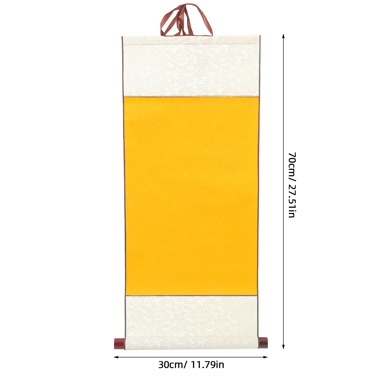 Scroll Paper Blank Chinese Scrolls Rice Japanese Sumi Writing Painting Xuan Hanging Wall Drawing Knob Hand Rolled