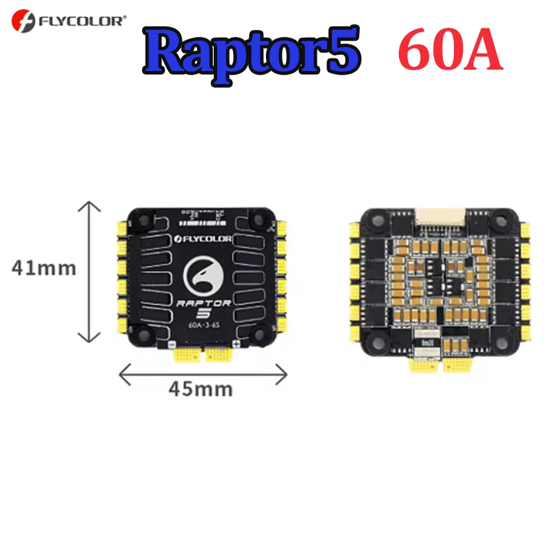 フライカラーフリースタイルのフライトコントローラースタック、diyパーツ、4in 1、esc、60a、45a、g701、v5、pwm、128k、3-6s、30x30mm、fpvドローン