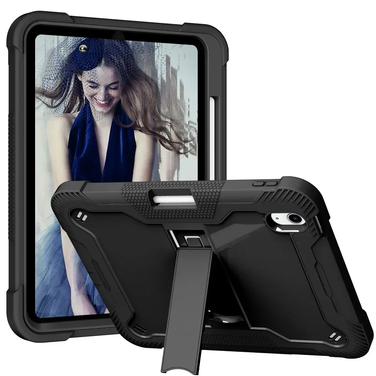 

For Apple IPad 10 10th Gen 2022 Pro Air 11 2024 10.2 7th 8th 9th 2021 Air 4 5 9.7 2018 Case Kids Stand Cover for IPad 4 Mini 4 5