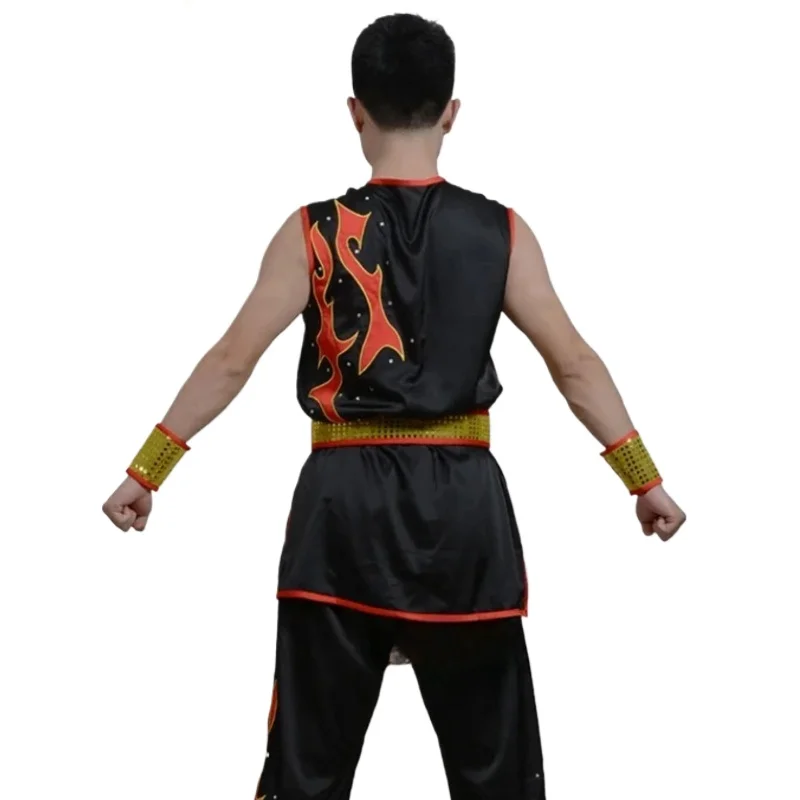 Flames O Nanquan Acrobatics Performance Clothing Mens Clothing  Changquan Uniform Custom Clothing Note Your Height And Weight