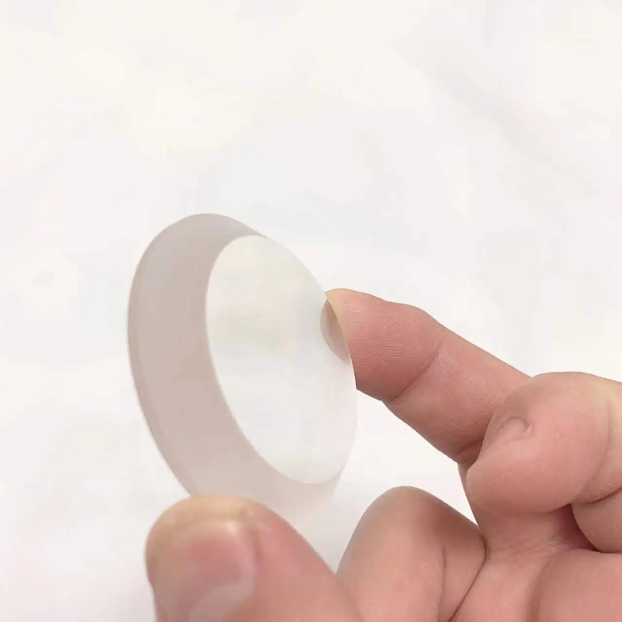 Kích Thước Đỉnh Tròn 35Mm Bên Dưới Đường Kính 55Mm Bước Sapphire Crystal Kính Cửa Sổ