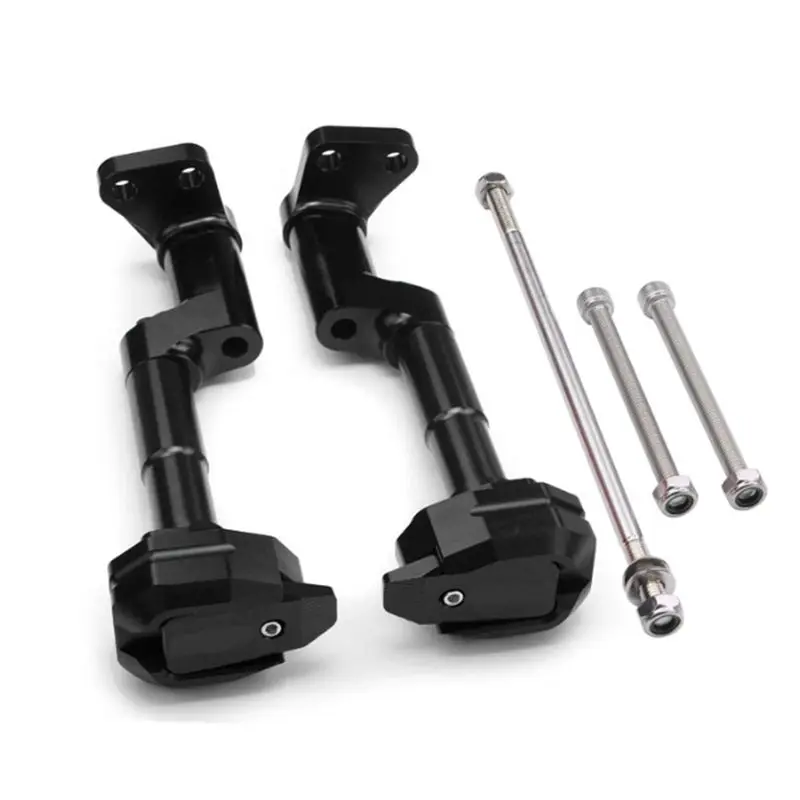 A65P-For GSX250R DL250 GW250 Motorcycle CNC Frame Slider Engine Protector Guard Cover Crash Pad Falling Protection