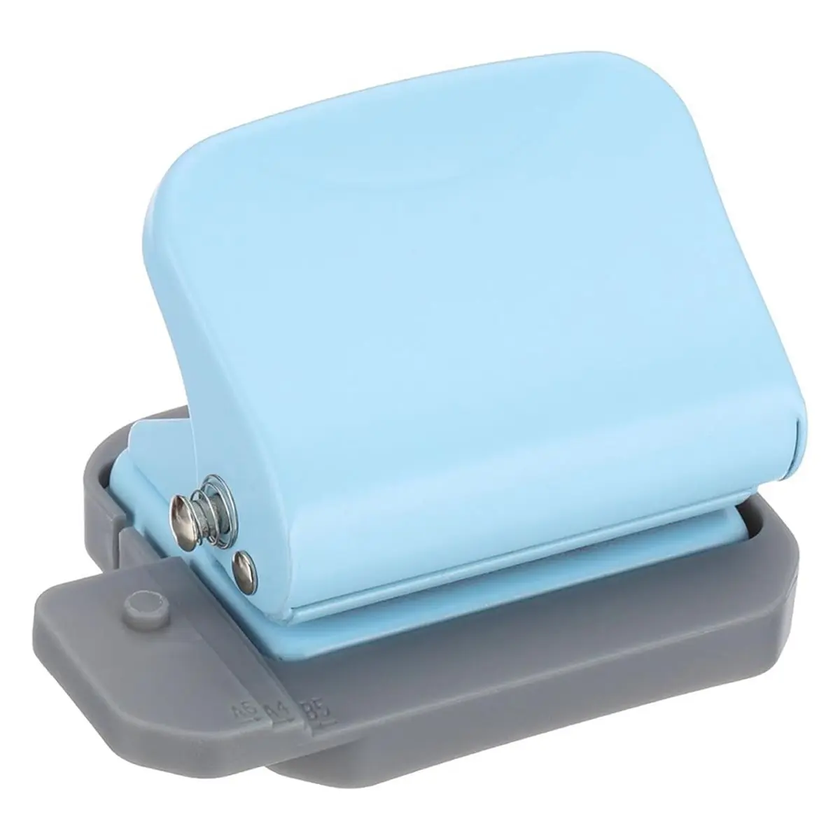 6 Hole Paper Punch Metal Hole Puncher 5 Sheet Punch Capacity Loose Leaf Paper Puncher Circle Punch for Office
