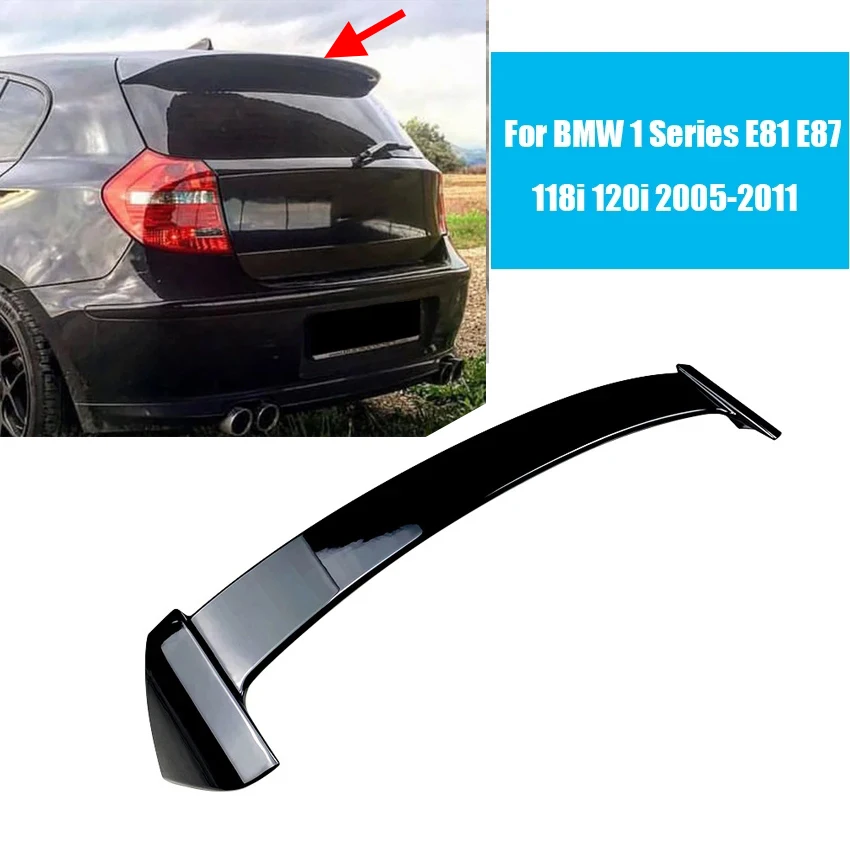 Rear Trunk Roof Spoiler Wings Fit for BMW 1 Series E81 E87 2005-2011 118i 120i tail Trunk Wing Top Spoiler Wing Kit Protector