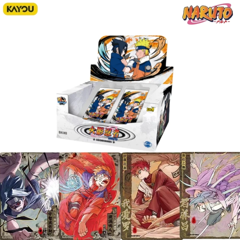 

KAYOU Official Authentic NARUTO Inheritance Series Card Anime Periphery Collection Toy Card Festival Gift Original Box