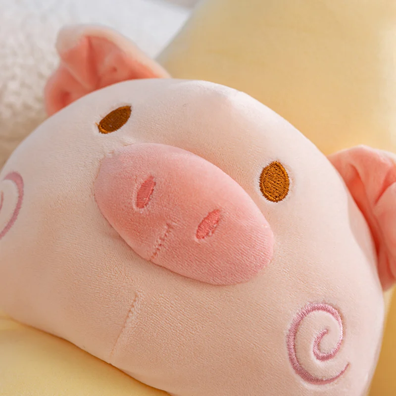 50cm Banana Pig Pillow Soft Plush Toys Sofa Bed Lumbar Cushion For Home Decor Stuffed Plushies Animal Love Pig Banana Pillow view 3