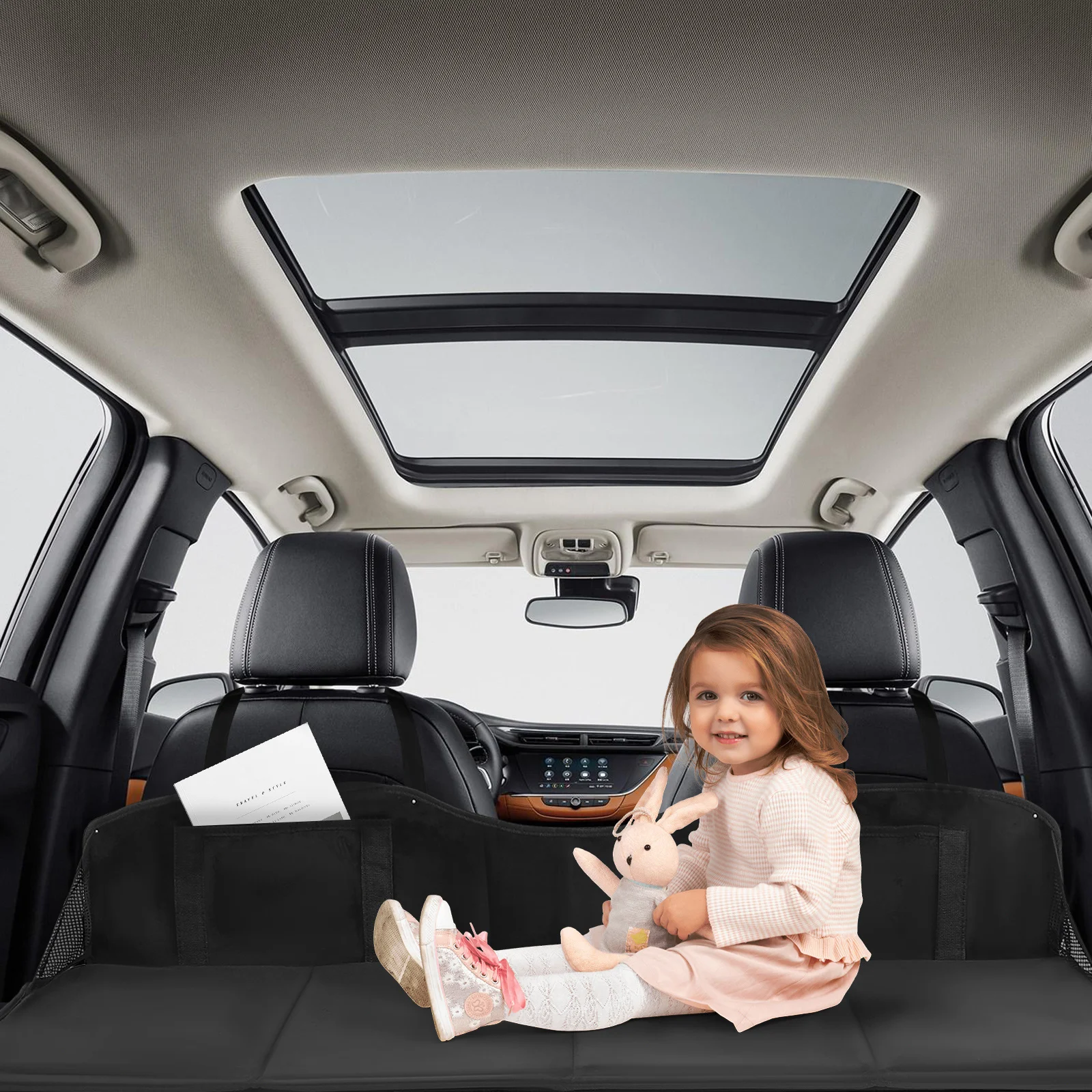 

Car Mattress Back Seat Extender Thickened Sleeping Pad For Suv Truck Camping Rear Seat Extension Travel Bed Car Interior