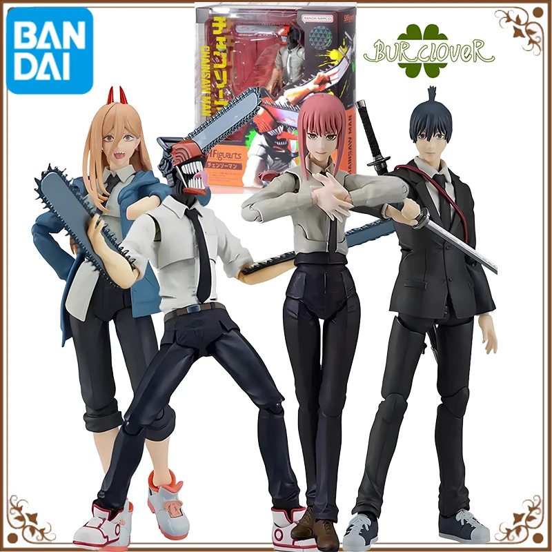 

Bandai Original SHF Chainsaw Man BEST SELECTION POWER Action Figure Toys For Boys /Girls /Kids /Christmas Gift