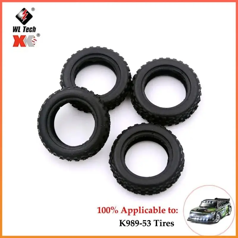 Metal Slick Wheel para Wltoys, RC Car Drift Tire, Crawler Parts, 284131, K969, K979, K989, K999, P929, P939, 1:28, 4pcs