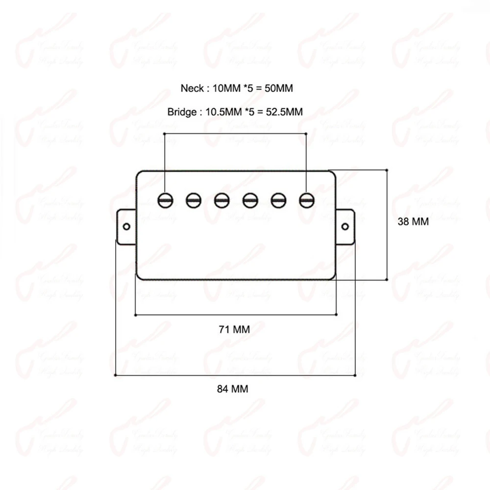 1 Set Antique Matte Gold Original Echten EPI Elektrische Gitarre Alnico Humbucker Pickup für LP SG