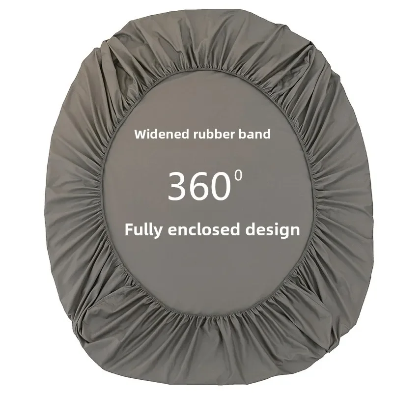 Cotton Fitted Sheet Solid Color Cotton Twill Bedspread Anti-slip Protective Sheets for Bed 0.9m 1.0m 1.2m  1.35m 1.5m 1.8m
