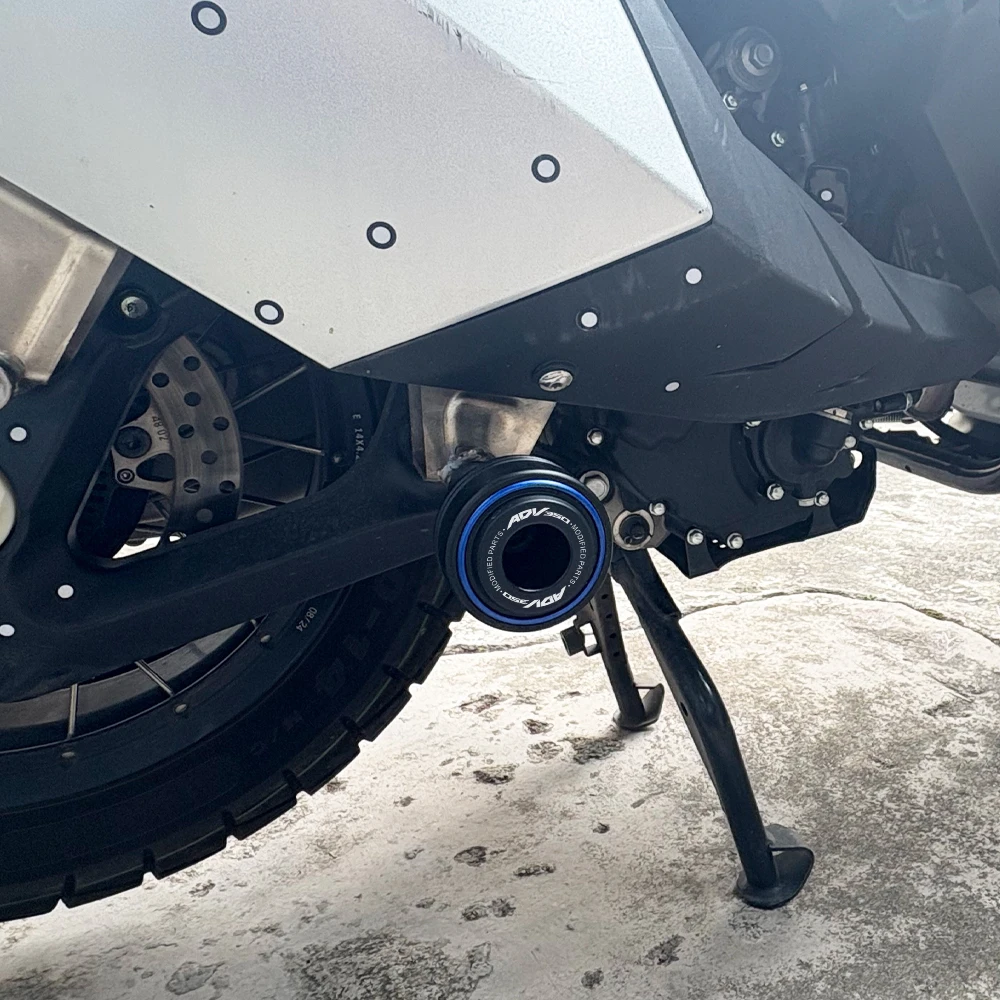 لهوندا ADV 350 ADV350 2021-2024 2025 2026 دراجة نارية العادم المنزلق تحطم حامي السقوط حماية ADV350 اكسسوارات #2