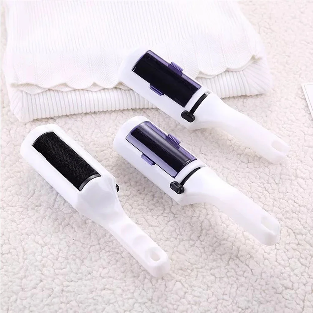 

Electrostatic Dry Cleaner Suction Brush Pet Hair Brush White Electrostatic Brush Wool Coat Cleaner Bristles