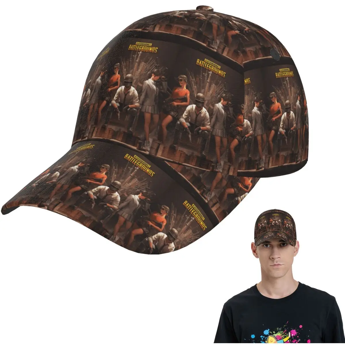 

Pubg Battlegrounds стрельба игра сетчатые бейсболки Snapback модные бейсболки дышащие повседневные Casquette уличные унисекс