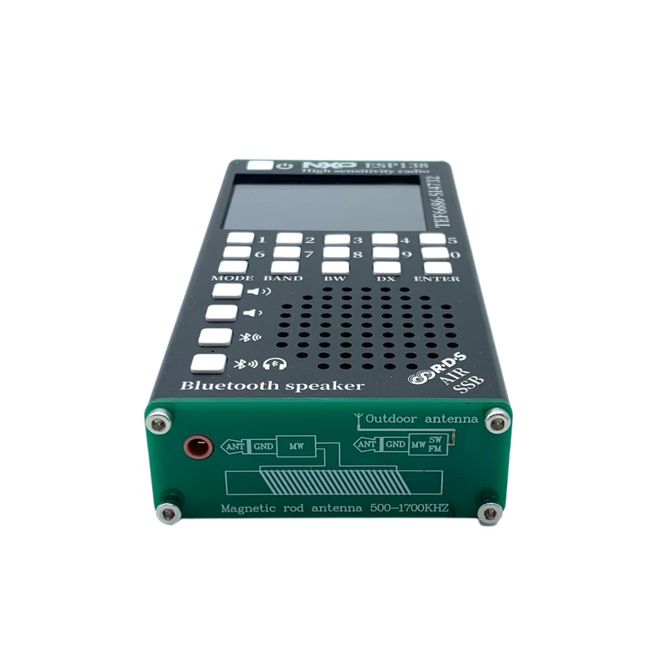 ESP138 ESP32 SI4732 フルバンドFM AM SSB エアバンド受信機 + TEF6686