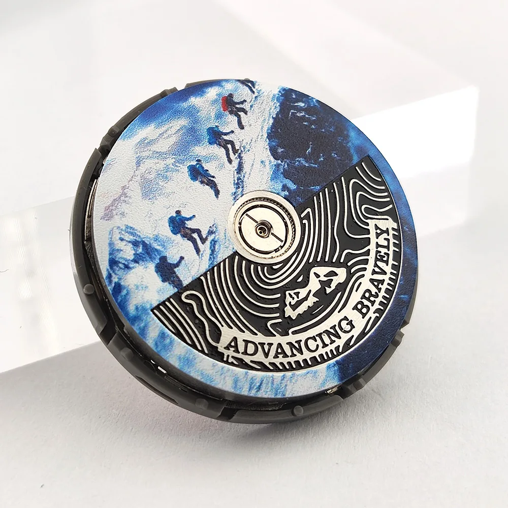 

Ротор для часов NH35, подходит для механизмов NH35/36/38/39/34/70, запасные части для часов, аксессуары для замены, металлический ротор с 3D-рисунком.