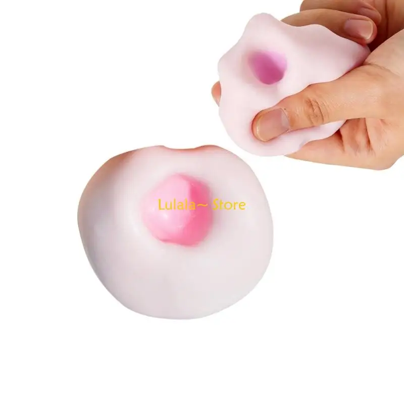 Y4QA Decompressing Stress Ball Pinch Squeeze Toy For Pressure Relief Adult Kids Hand Relaxation Toy For Travel Work Breaks