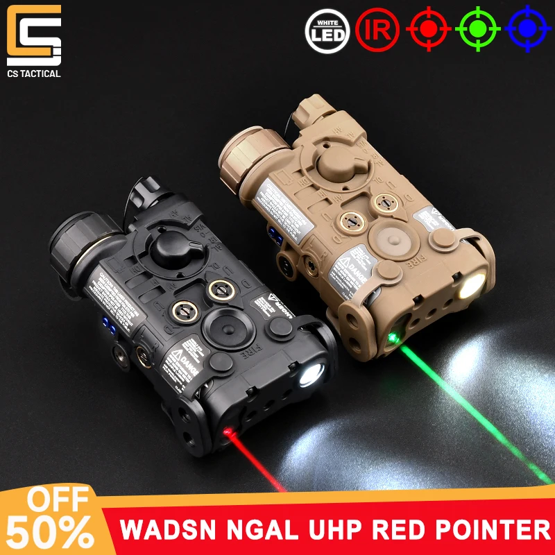 WADSN New L3-NGAL IR Laser Funcional Airsoft Red Green Blue Dot Sight Laser Pointer Hunting Weapon Light NGAL Fit 20mm Rail