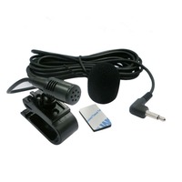 Car Microphone Micro Car Radio 3.5mm Jack Mic Stereo Mini Wired External Microphone For Auto Dvd Radio 3m Long Mini Microfono