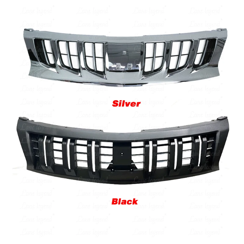 Pickup Accessories Modified ABS Grille For Mitsubishi L200 TRITON 2015-2018 Car Racing Grills Cover Front Hood Bumper Grill