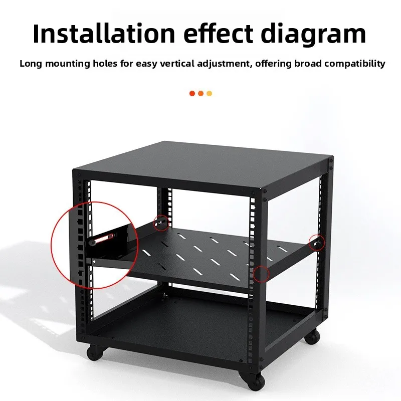 Thickened Cabinet Laminate Pallet Pallet 19 Inch Server Totem Baffle Width 485 Fixed Plate Cabinet Accessories
