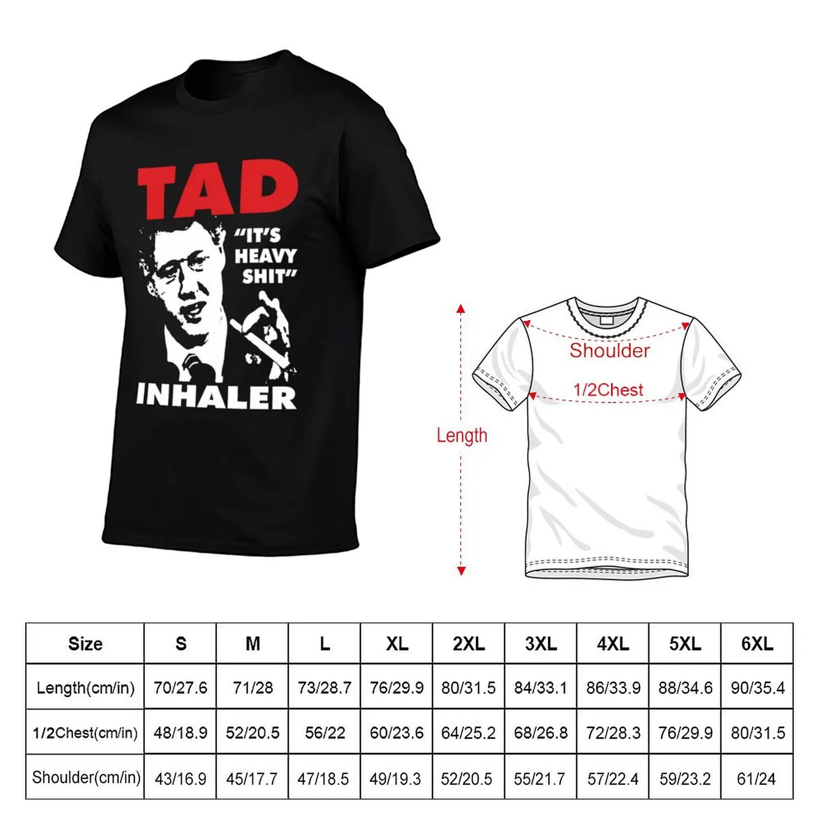 Tad Band T-Shirt Big Size Simple T-Shirt