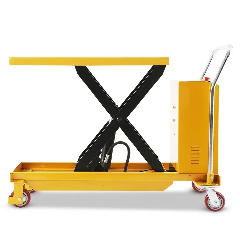 Heavy duty electric lift trolley 350kg  lifting trolley platform lift